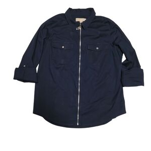 Michael Michael Kors Zip Up Top